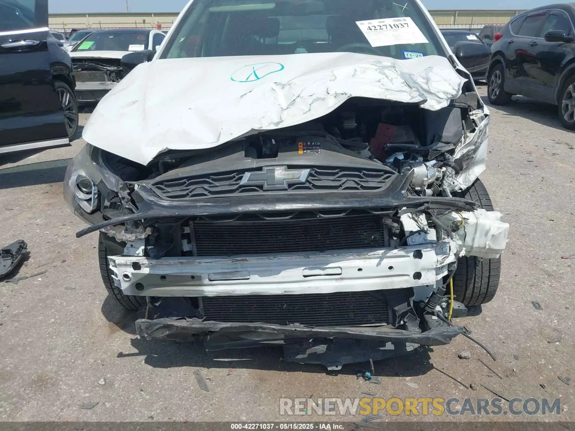 11 Photograph of a damaged car KL8CD6SA6MC711001 CHEVROLET SPARK 2021
