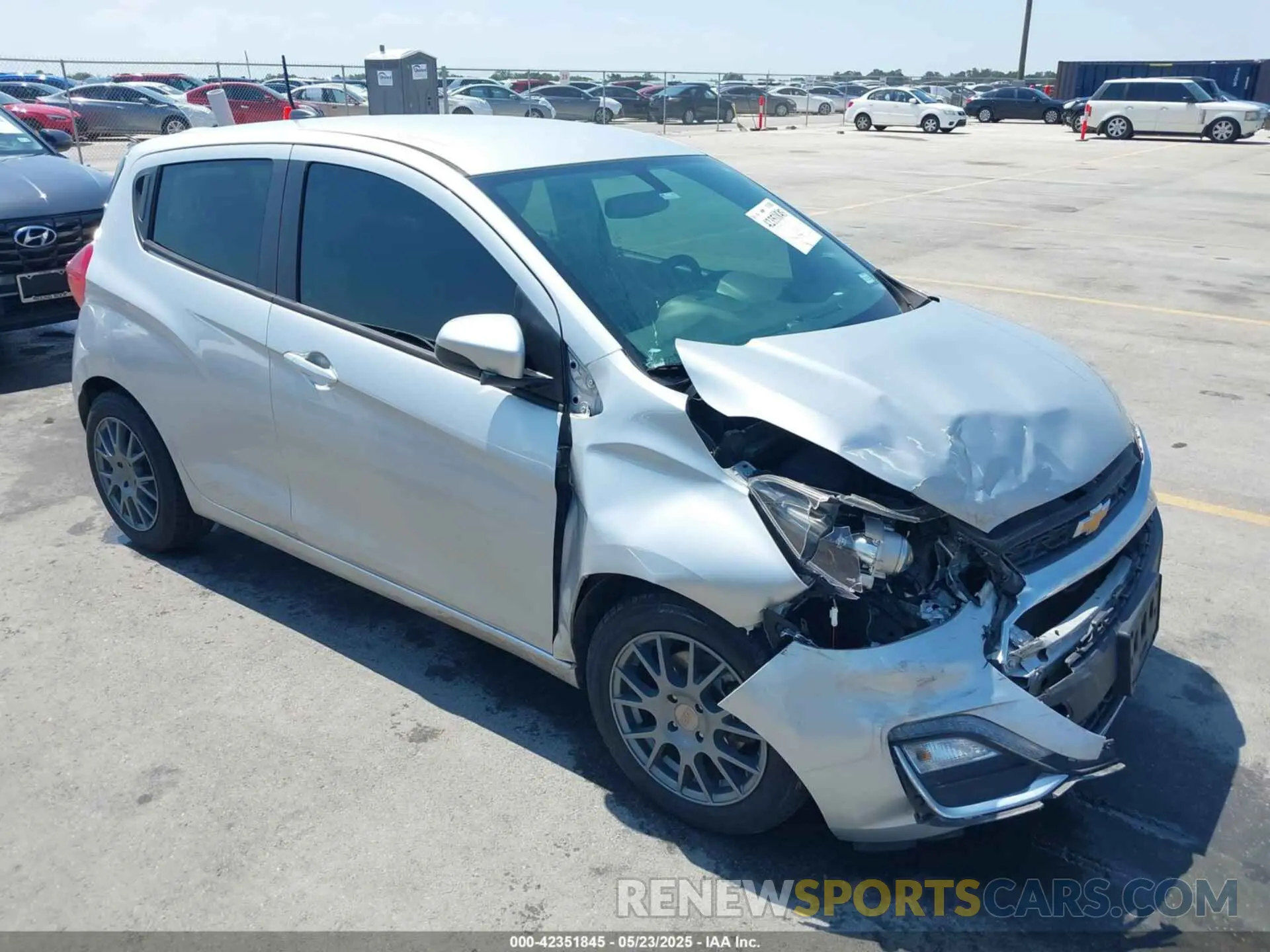 1 Photograph of a damaged car KL8CD6SA6MC712357 CHEVROLET SPARK 2021