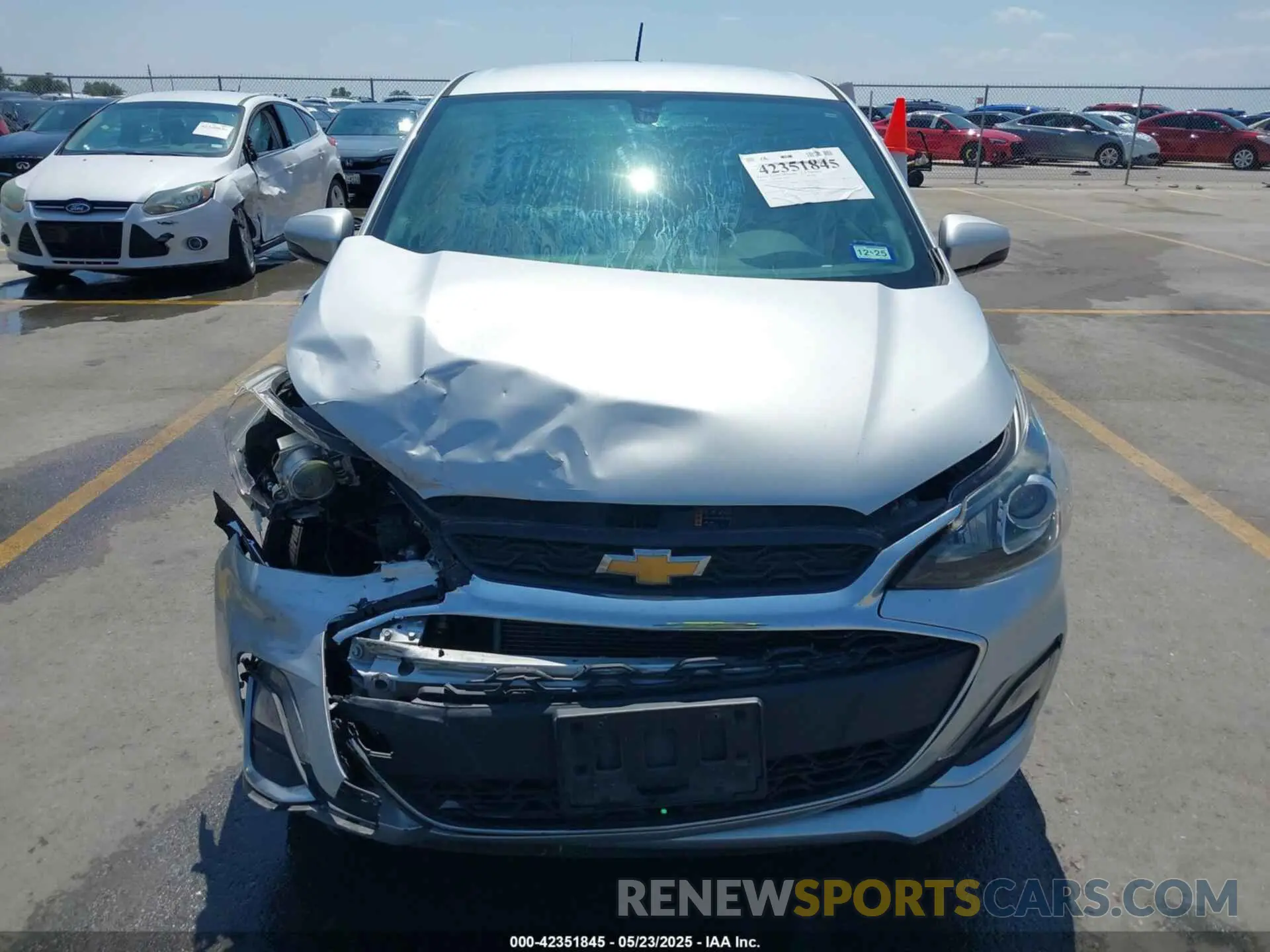 12 Photograph of a damaged car KL8CD6SA6MC712357 CHEVROLET SPARK 2021