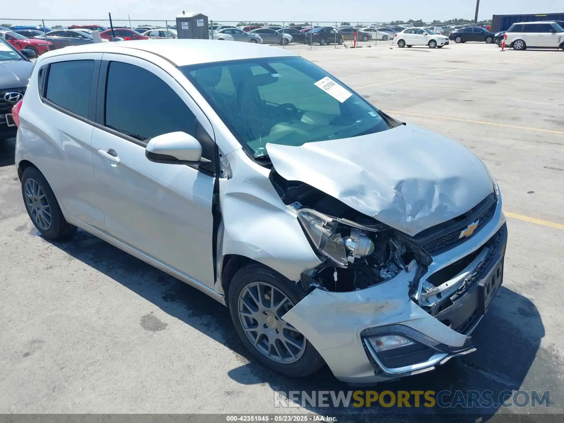 6 Photograph of a damaged car KL8CD6SA6MC712357 CHEVROLET SPARK 2021