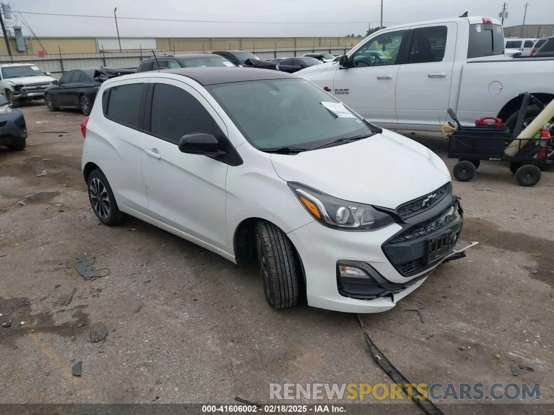 1 Photograph of a damaged car KL8CD6SA6MC715730 CHEVROLET SPARK 2021
