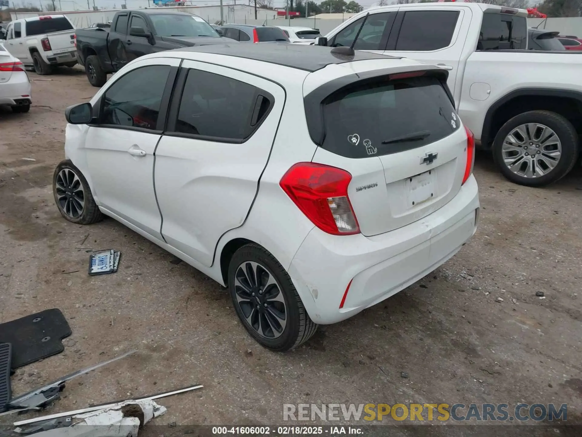 3 Photograph of a damaged car KL8CD6SA6MC715730 CHEVROLET SPARK 2021