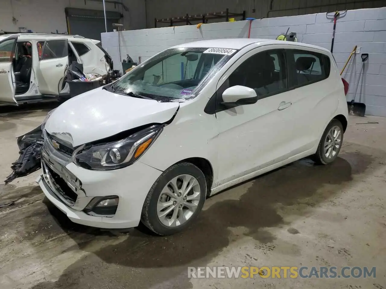 1 Photograph of a damaged car KL8CD6SA6MC717851 CHEVROLET SPARK 2021