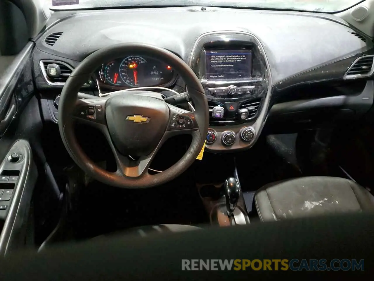 8 Photograph of a damaged car KL8CD6SA6MC717851 CHEVROLET SPARK 2021