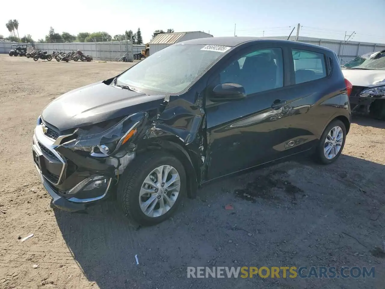 1 Photograph of a damaged car KL8CD6SA6MC722824 CHEVROLET SPARK 2021