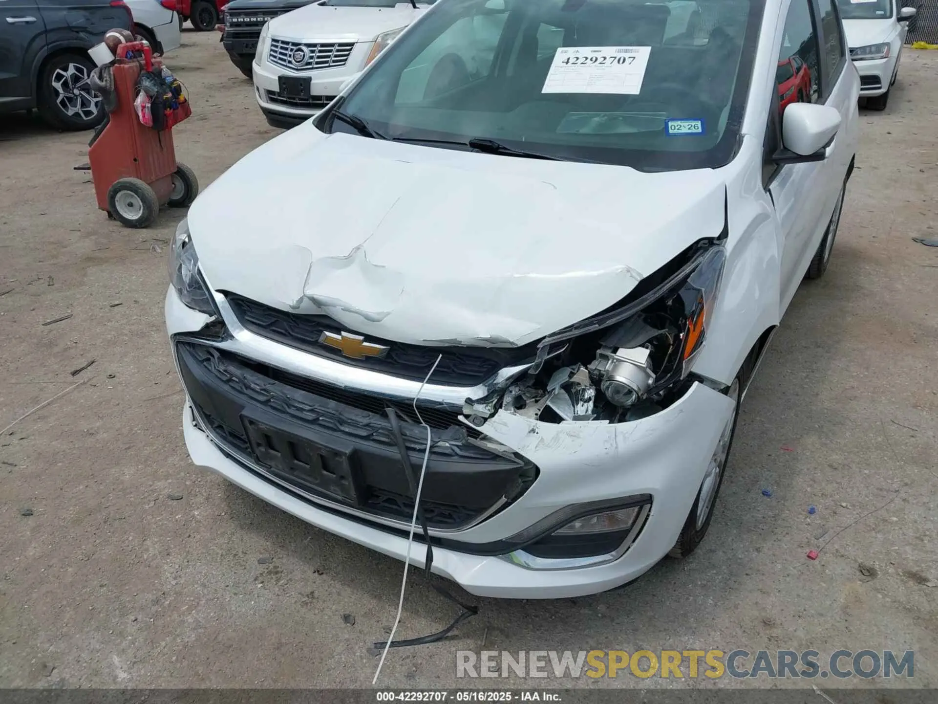 6 Photograph of a damaged car KL8CD6SA6MC730762 CHEVROLET SPARK 2021
