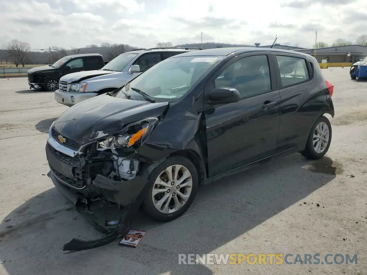 1 Photograph of a damaged car KL8CD6SA6MC732947 CHEVROLET SPARK 2021