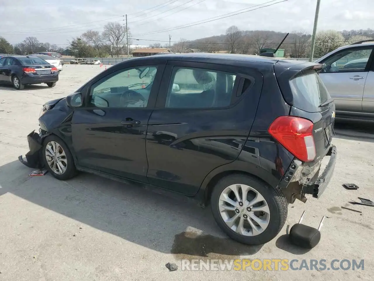 2 Photograph of a damaged car KL8CD6SA6MC732947 CHEVROLET SPARK 2021
