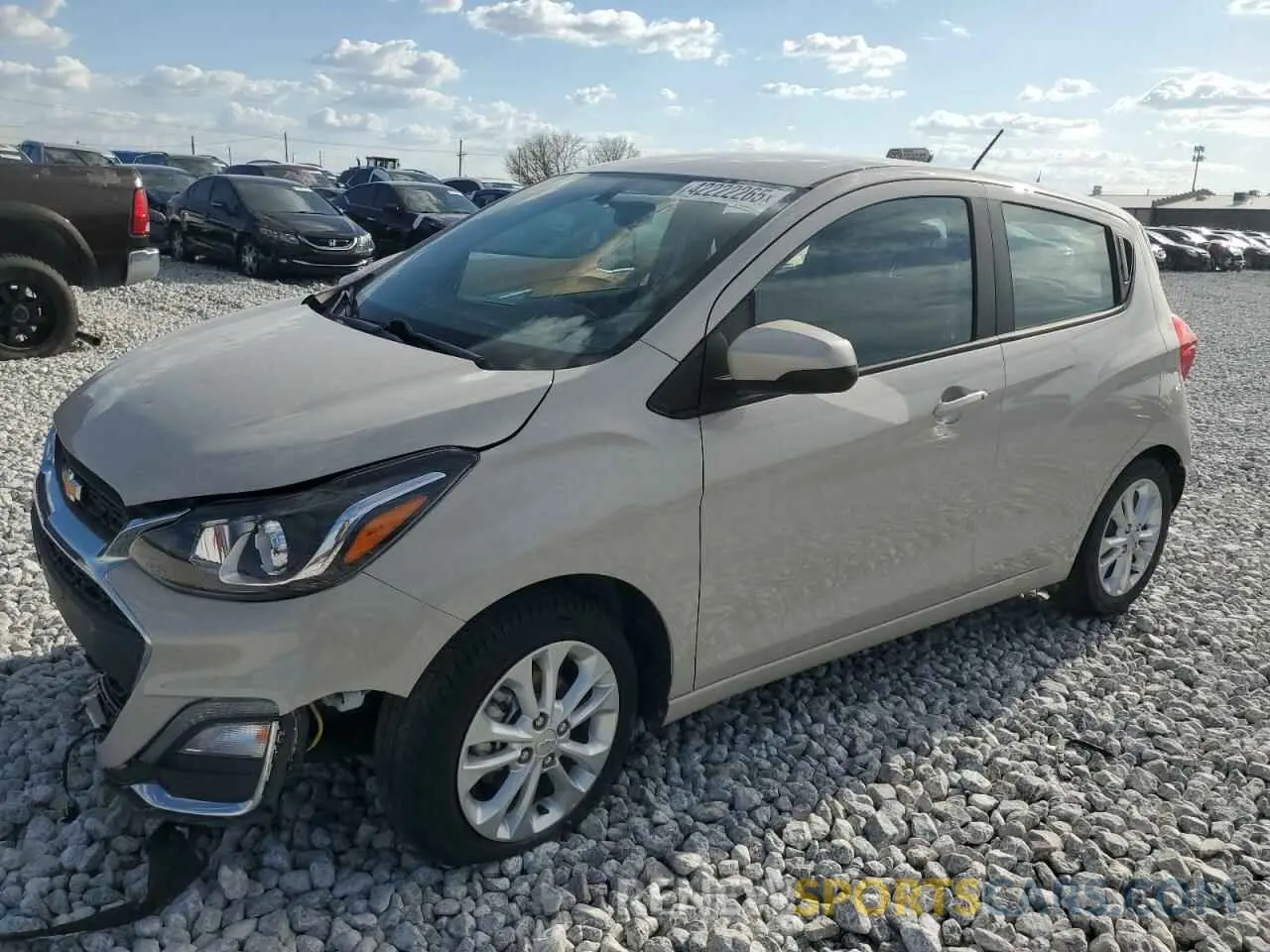 1 Photograph of a damaged car KL8CD6SA6MC749425 CHEVROLET SPARK 2021
