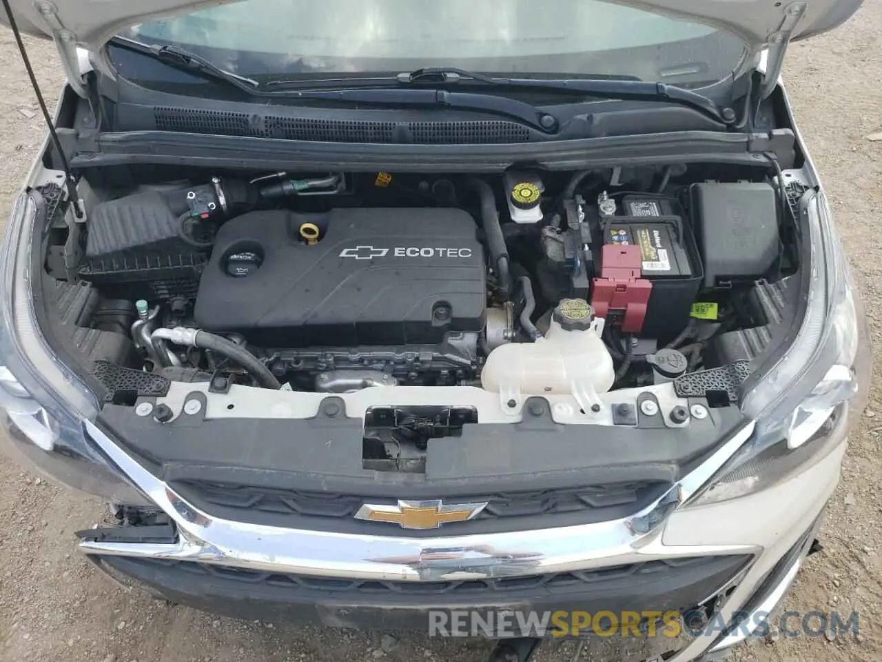 11 Photograph of a damaged car KL8CD6SA6MC749425 CHEVROLET SPARK 2021
