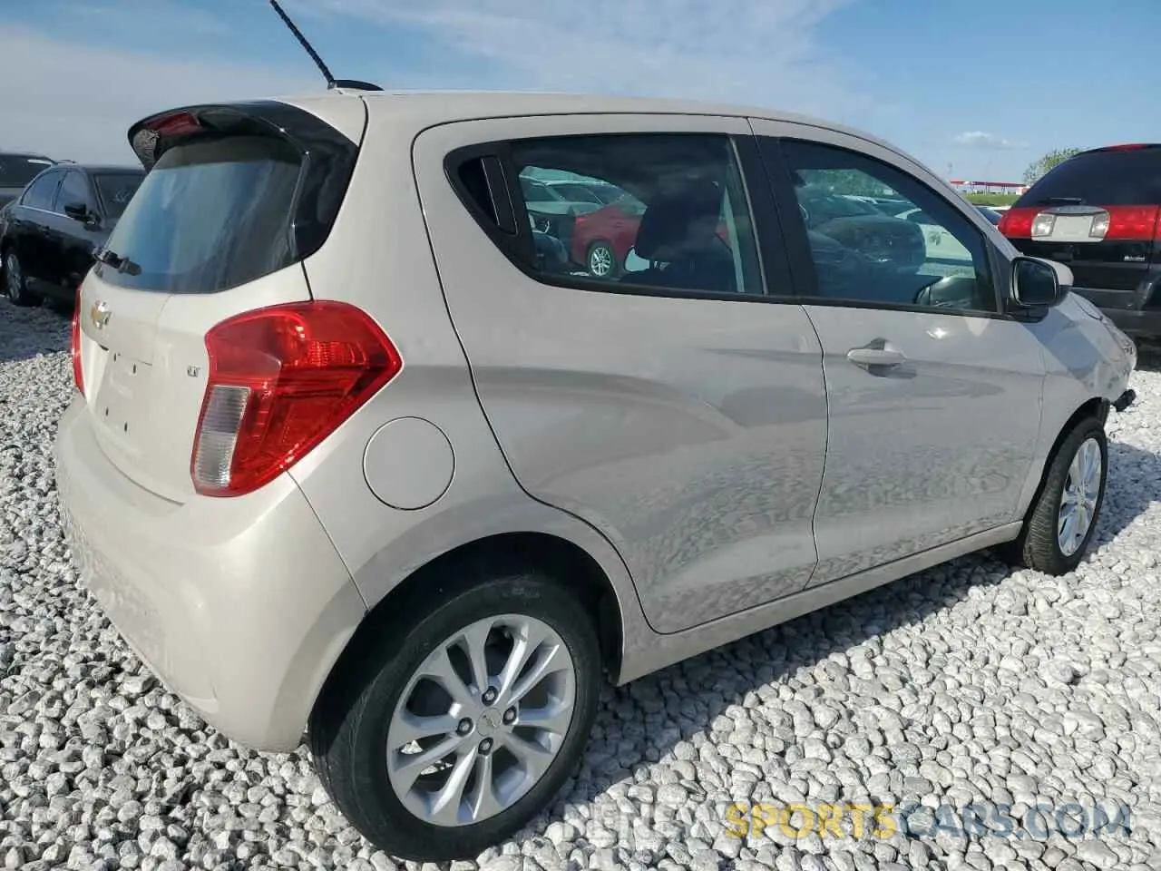 3 Photograph of a damaged car KL8CD6SA6MC749425 CHEVROLET SPARK 2021