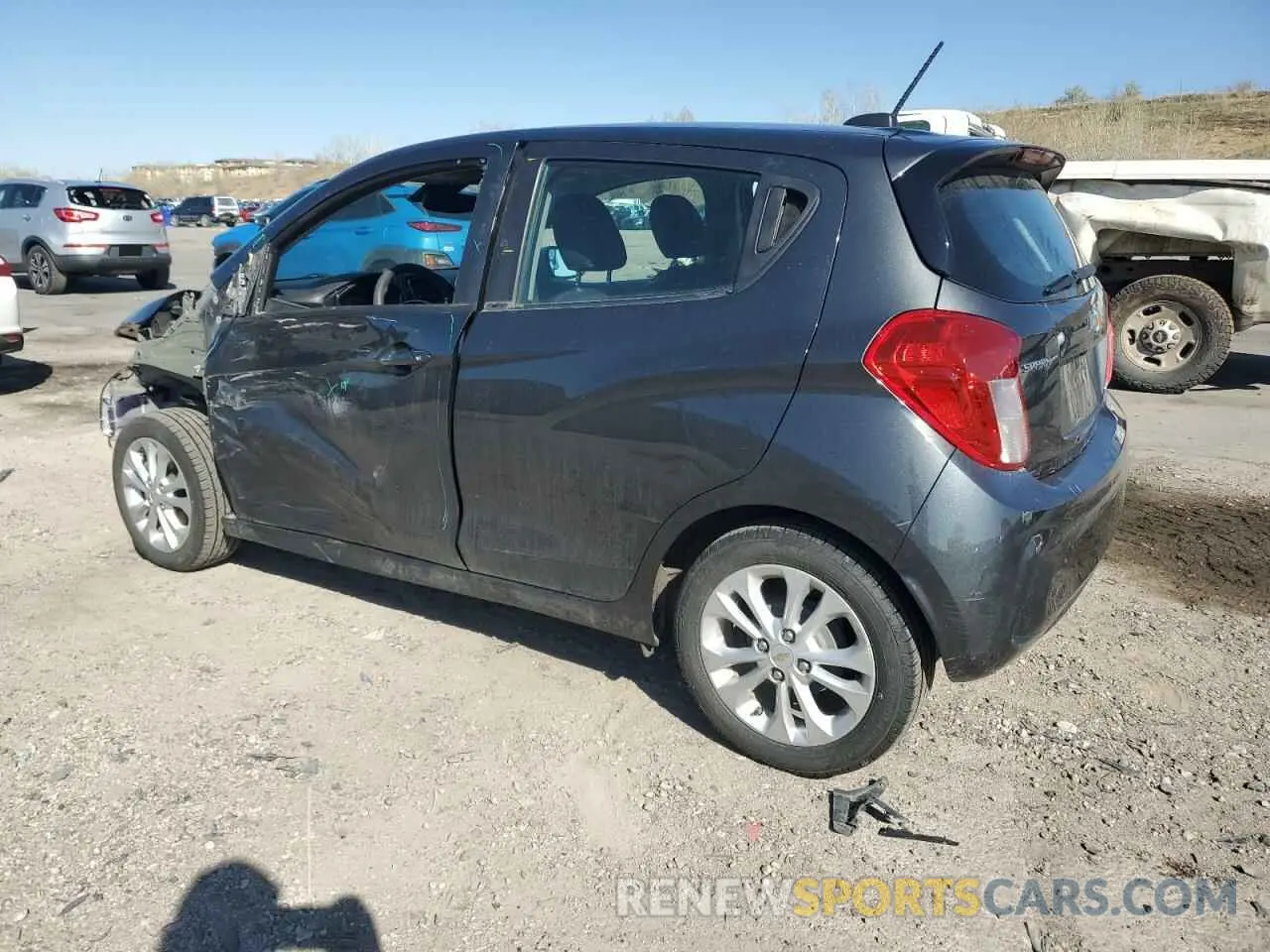 2 Photograph of a damaged car KL8CD6SA7MC222980 CHEVROLET SPARK 2021