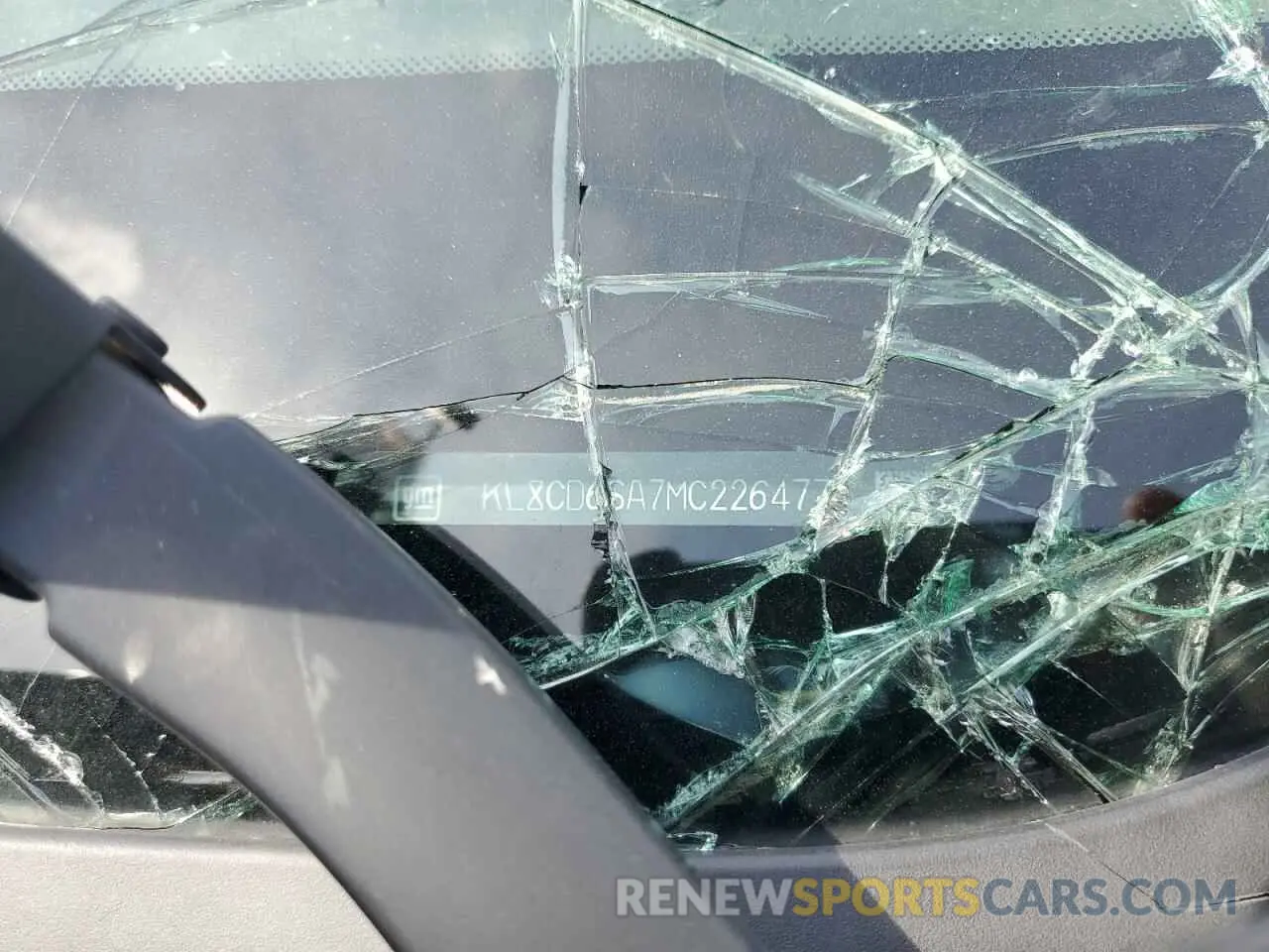 13 Photograph of a damaged car KL8CD6SA7MC226477 CHEVROLET SPARK 2021