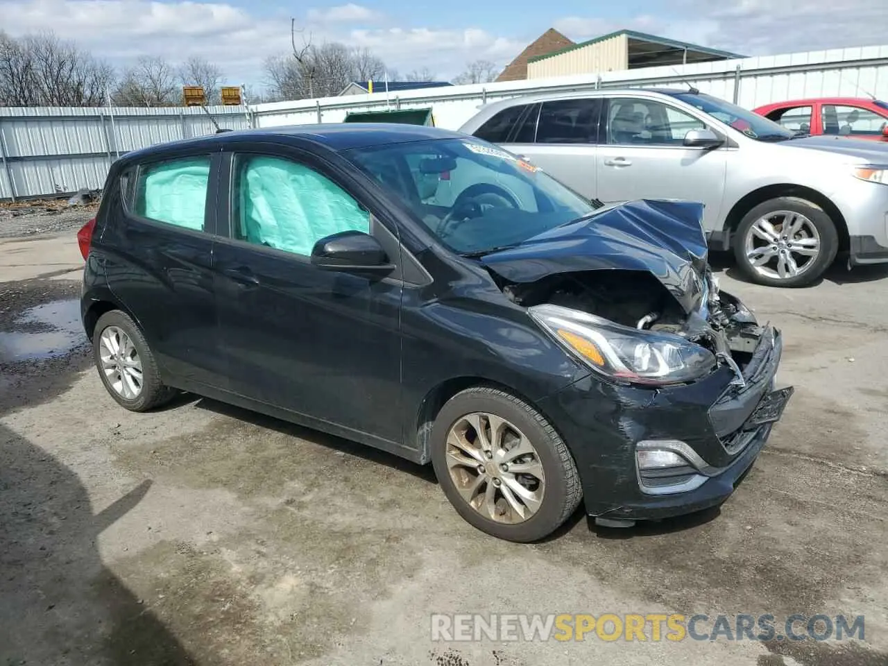 4 Photograph of a damaged car KL8CD6SA7MC228181 CHEVROLET SPARK 2021