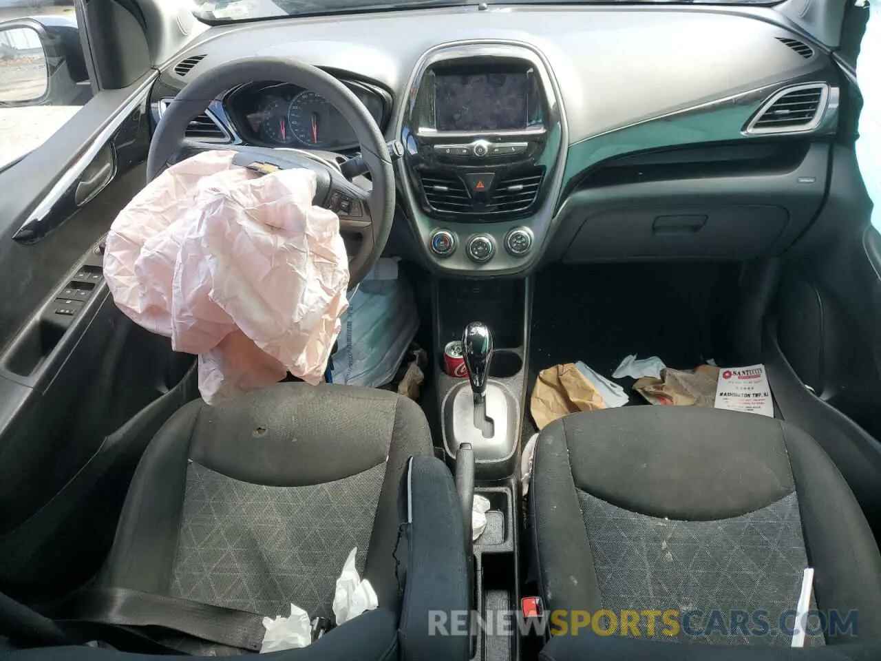 8 Photograph of a damaged car KL8CD6SA7MC228181 CHEVROLET SPARK 2021