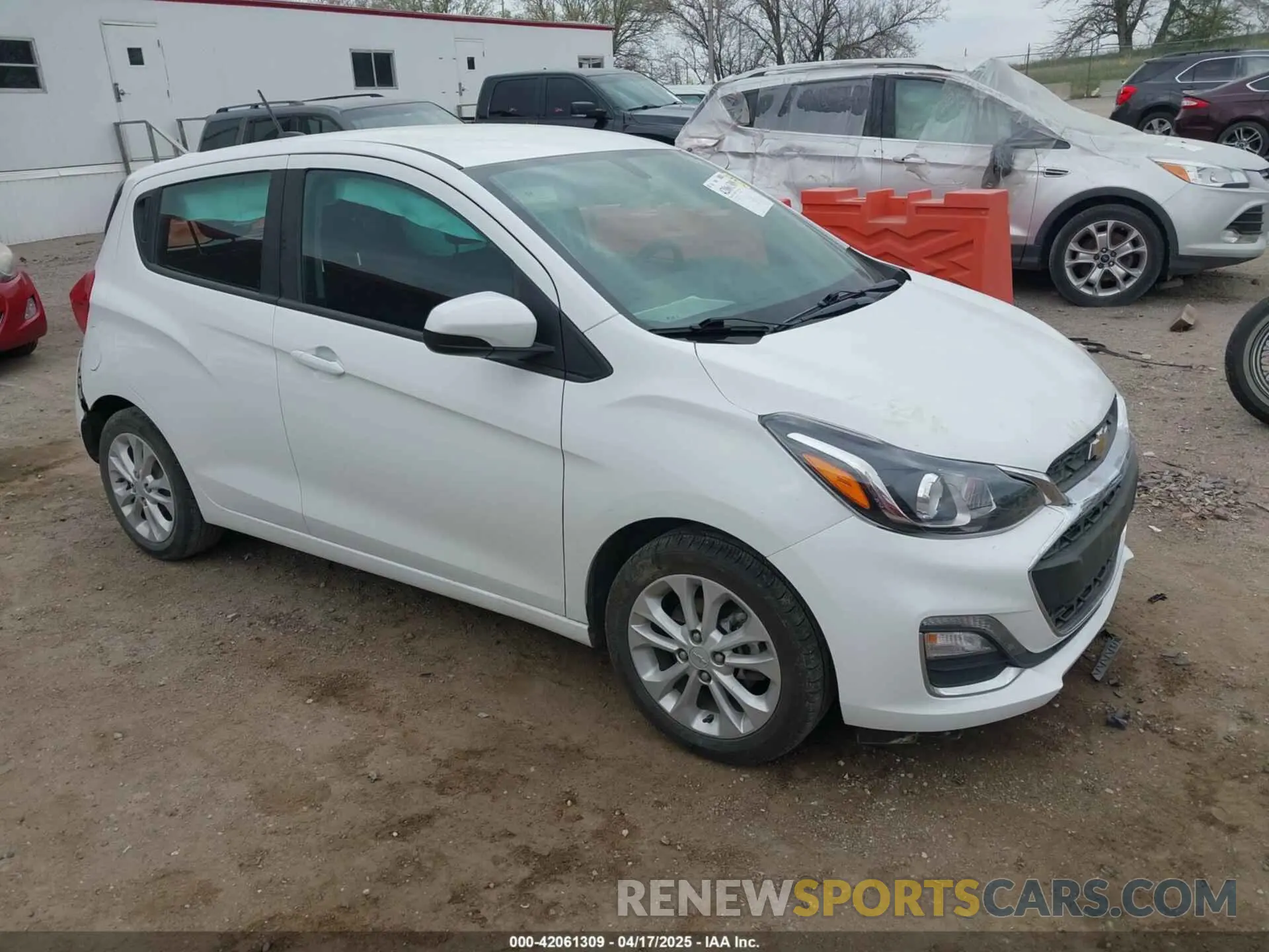 1 Photograph of a damaged car KL8CD6SA7MC721374 CHEVROLET SPARK 2021