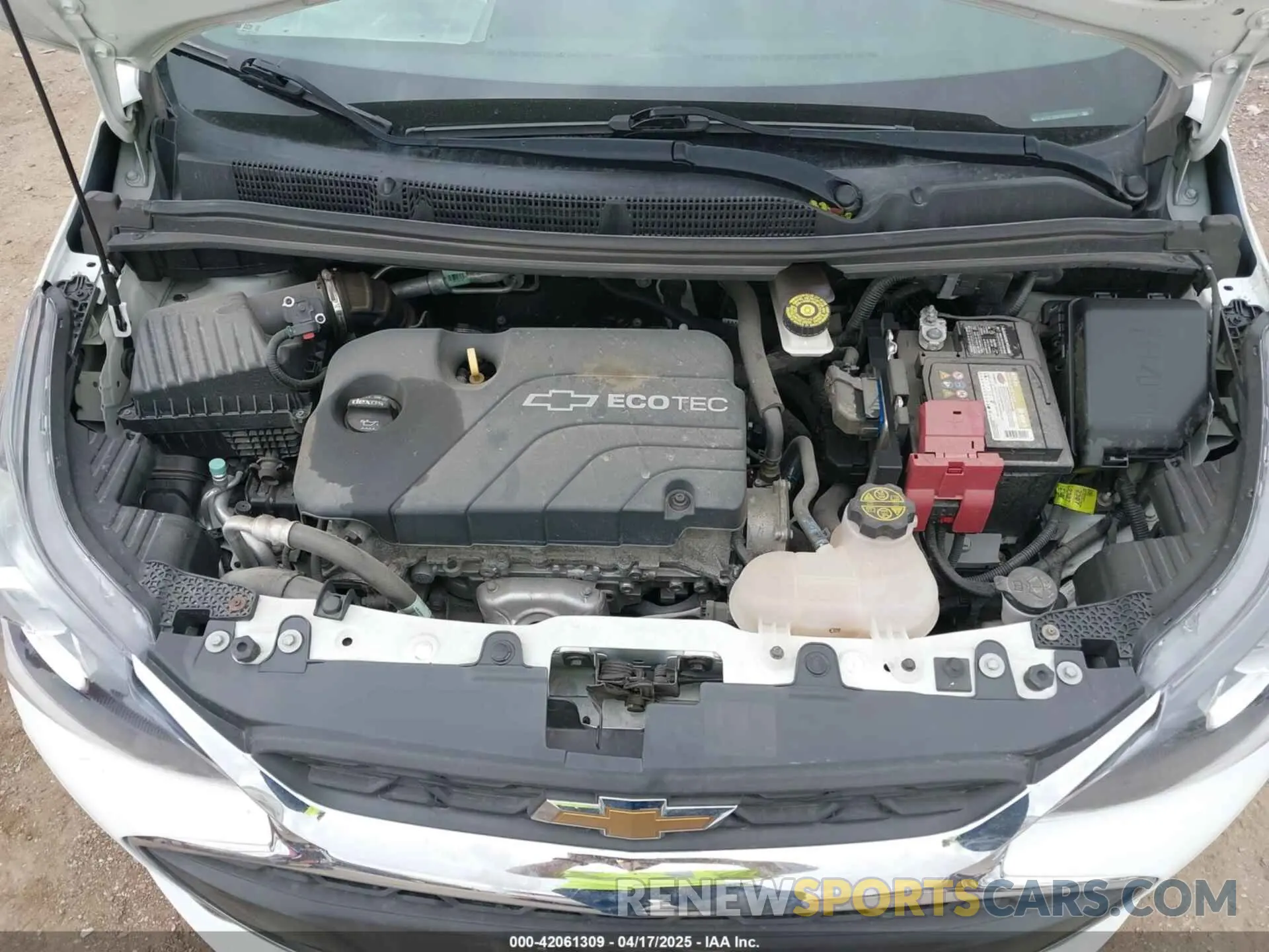 10 Photograph of a damaged car KL8CD6SA7MC721374 CHEVROLET SPARK 2021