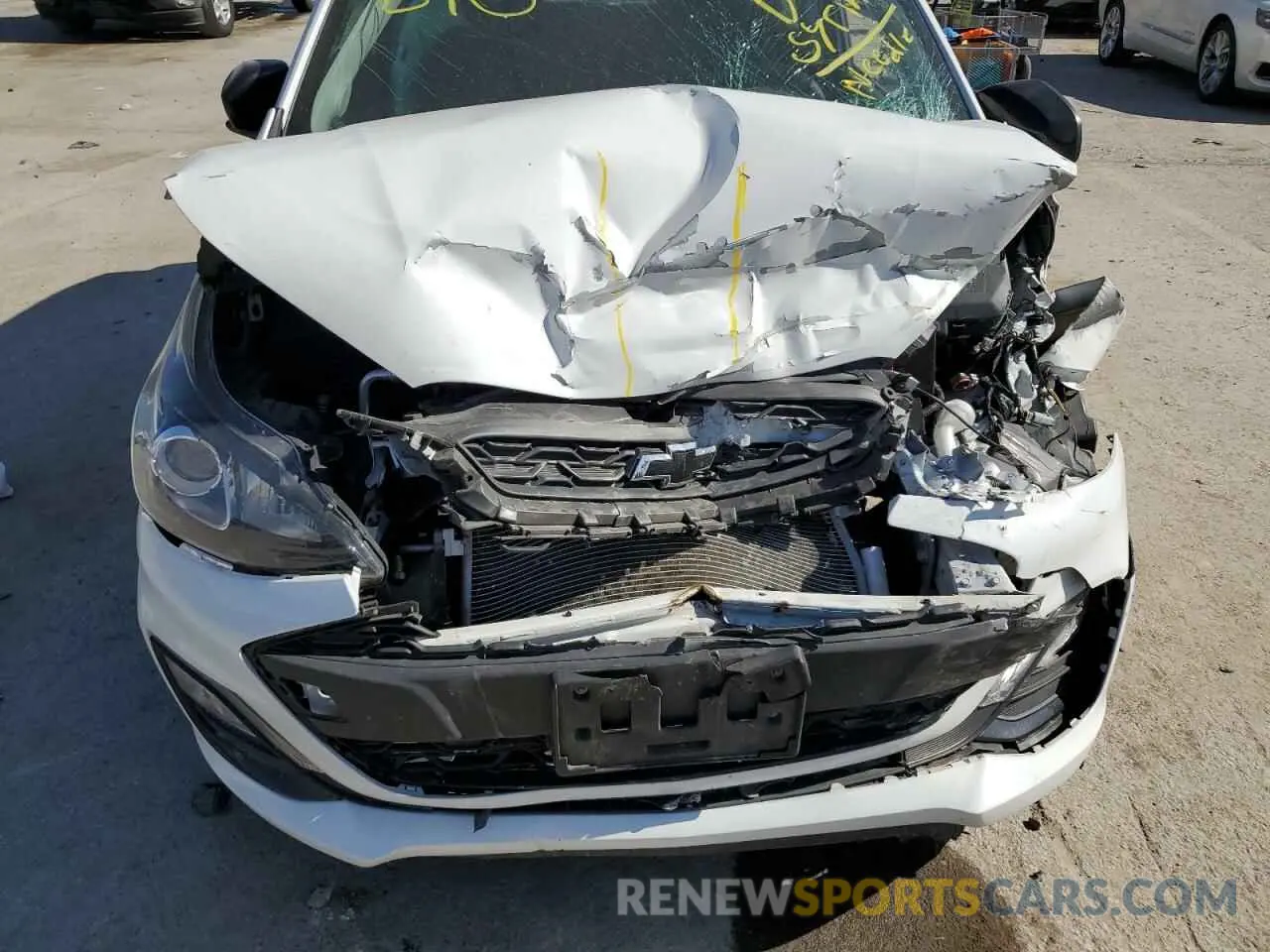 12 Photograph of a damaged car KL8CD6SA7MC729698 CHEVROLET SPARK 2021