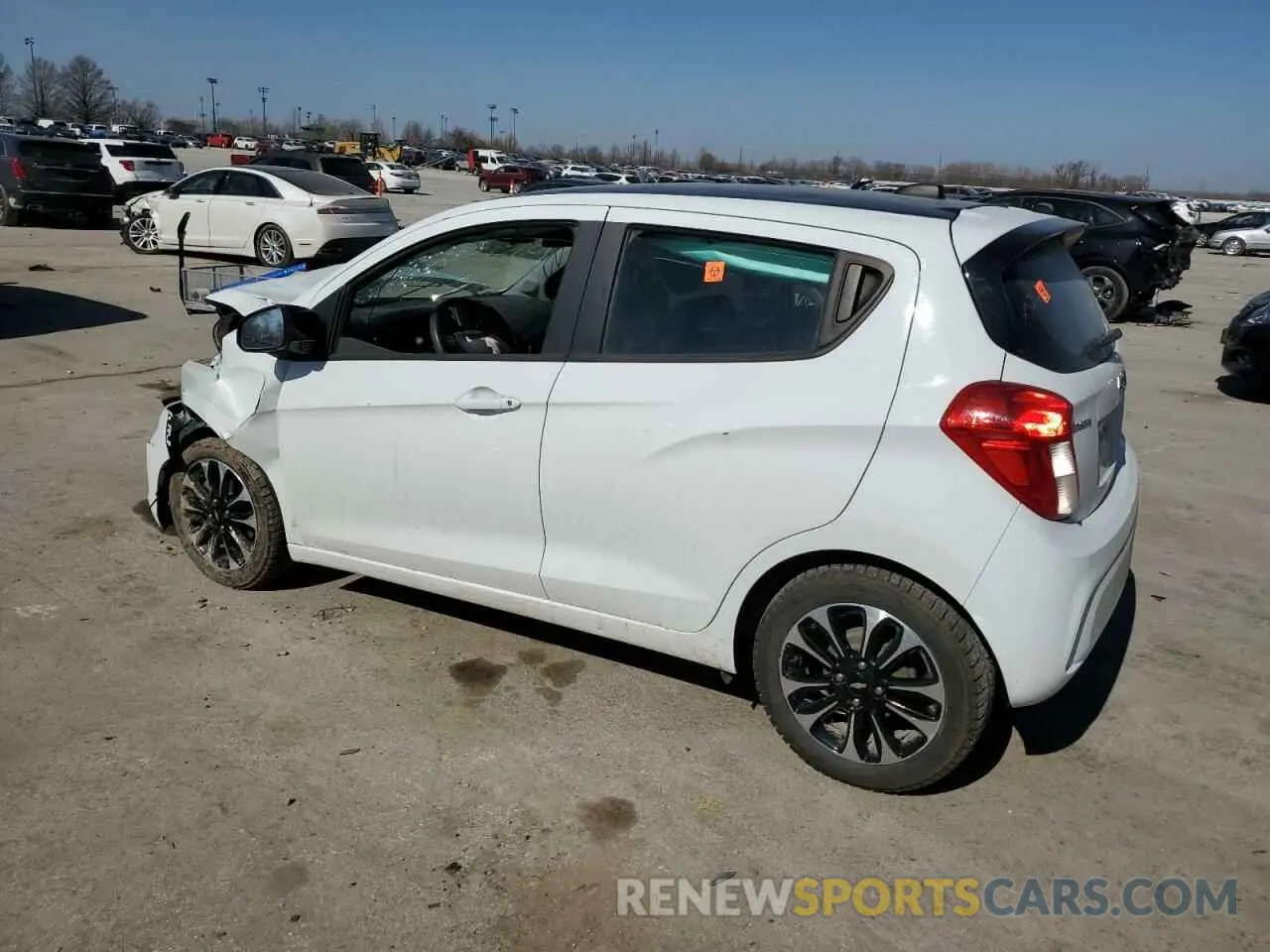 2 Photograph of a damaged car KL8CD6SA7MC729698 CHEVROLET SPARK 2021