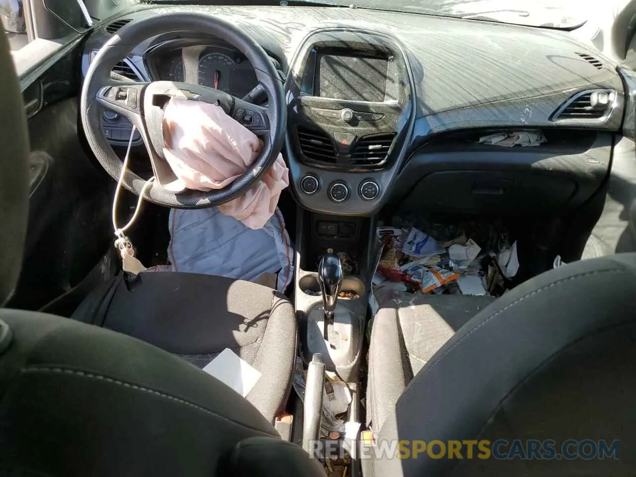8 Photograph of a damaged car KL8CD6SA7MC729698 CHEVROLET SPARK 2021