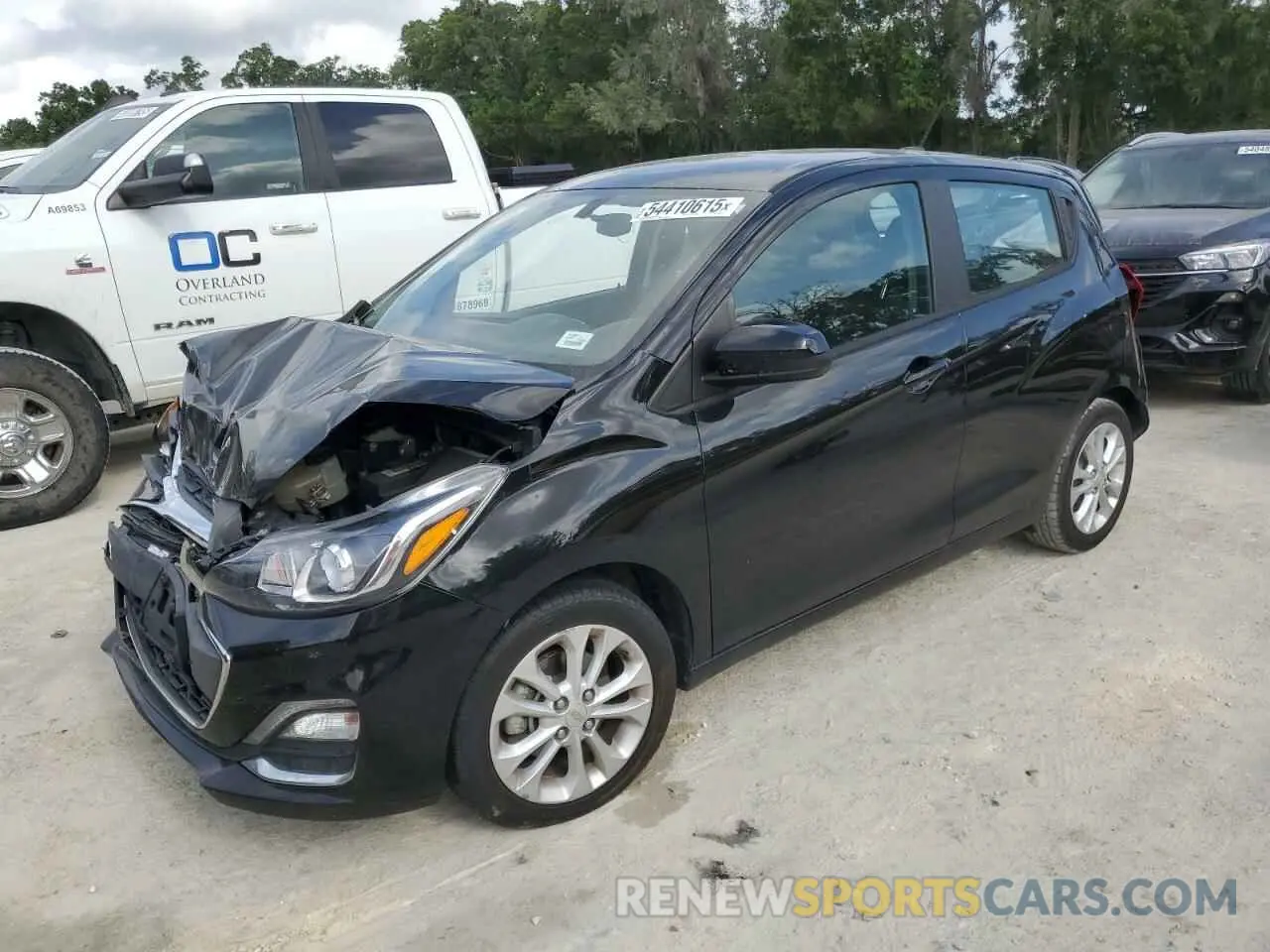 1 Photograph of a damaged car KL8CD6SA7MC736134 CHEVROLET SPARK 2021