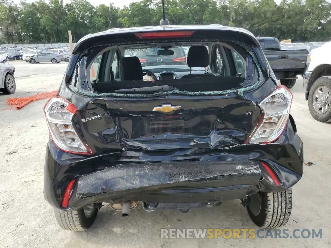 6 Photograph of a damaged car KL8CD6SA7MC736134 CHEVROLET SPARK 2021