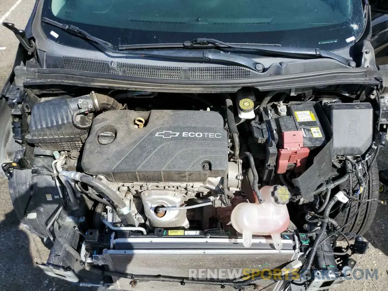 11 Photograph of a damaged car KL8CD6SA7MC746517 CHEVROLET SPARK 2021