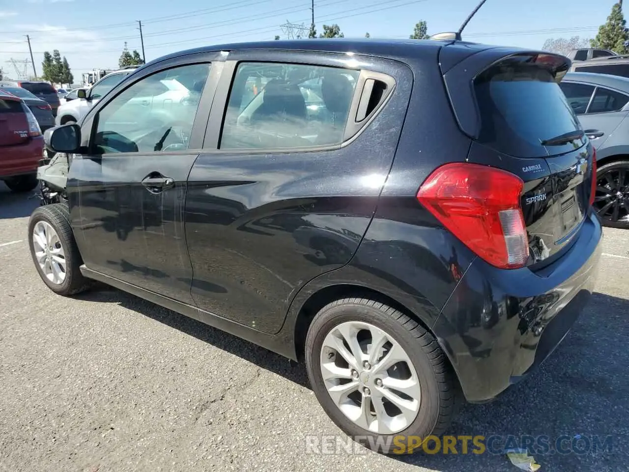 2 Photograph of a damaged car KL8CD6SA7MC746517 CHEVROLET SPARK 2021