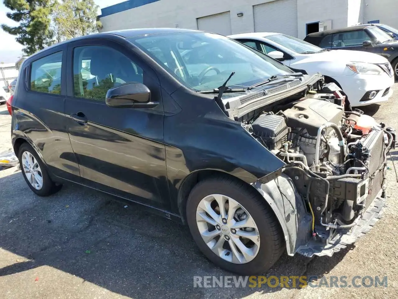 4 Photograph of a damaged car KL8CD6SA7MC746517 CHEVROLET SPARK 2021