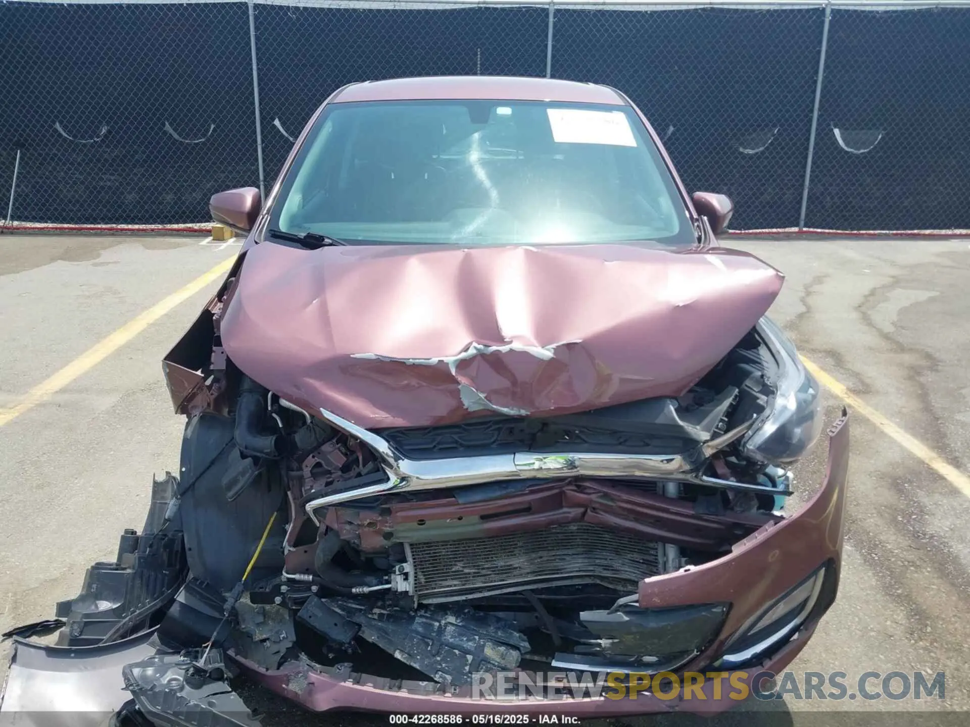 12 Photograph of a damaged car KL8CD6SA7MC749000 CHEVROLET SPARK 2021