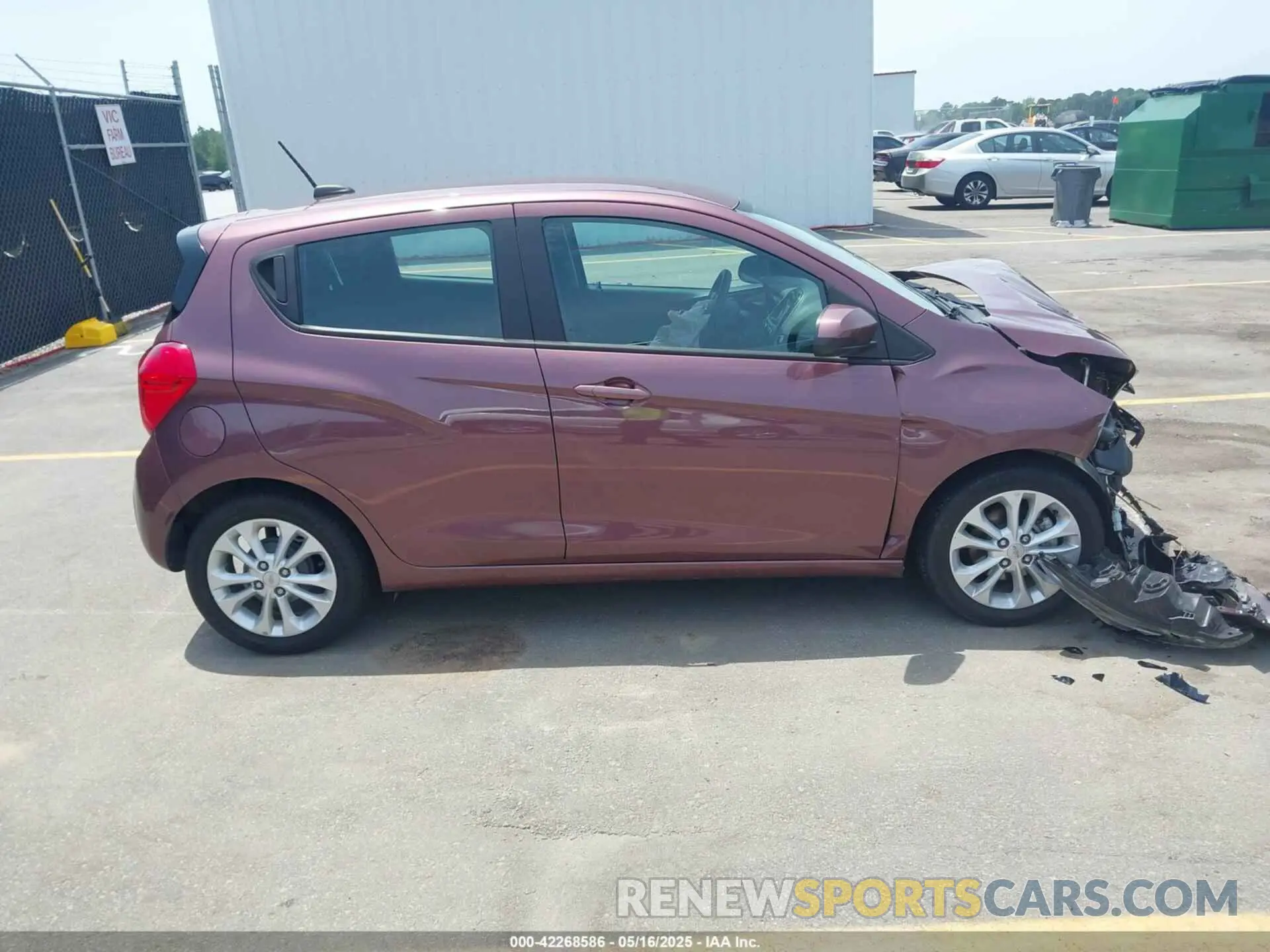 13 Photograph of a damaged car KL8CD6SA7MC749000 CHEVROLET SPARK 2021