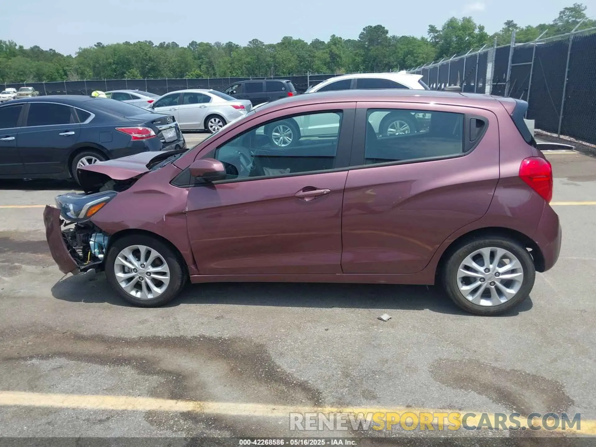 14 Photograph of a damaged car KL8CD6SA7MC749000 CHEVROLET SPARK 2021