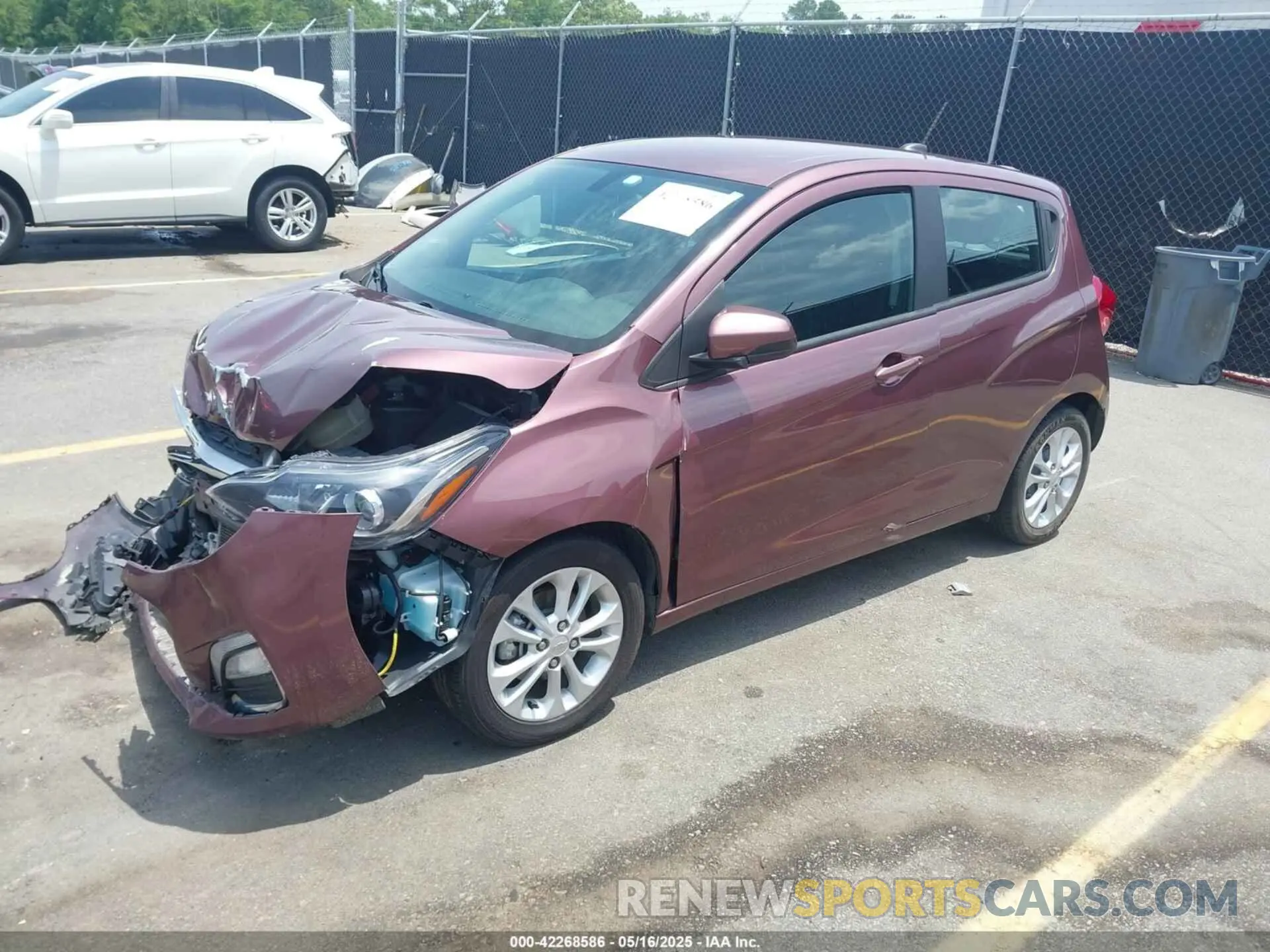 2 Photograph of a damaged car KL8CD6SA7MC749000 CHEVROLET SPARK 2021