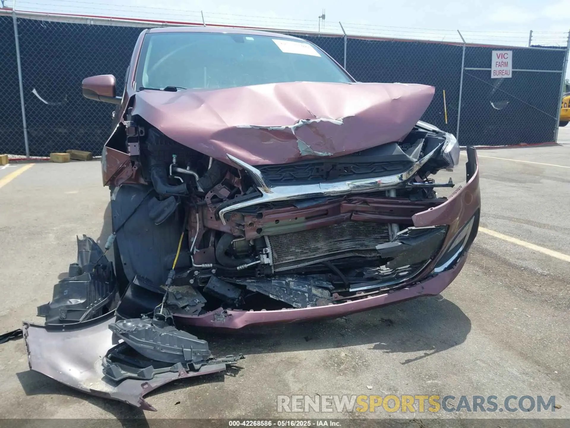 6 Photograph of a damaged car KL8CD6SA7MC749000 CHEVROLET SPARK 2021