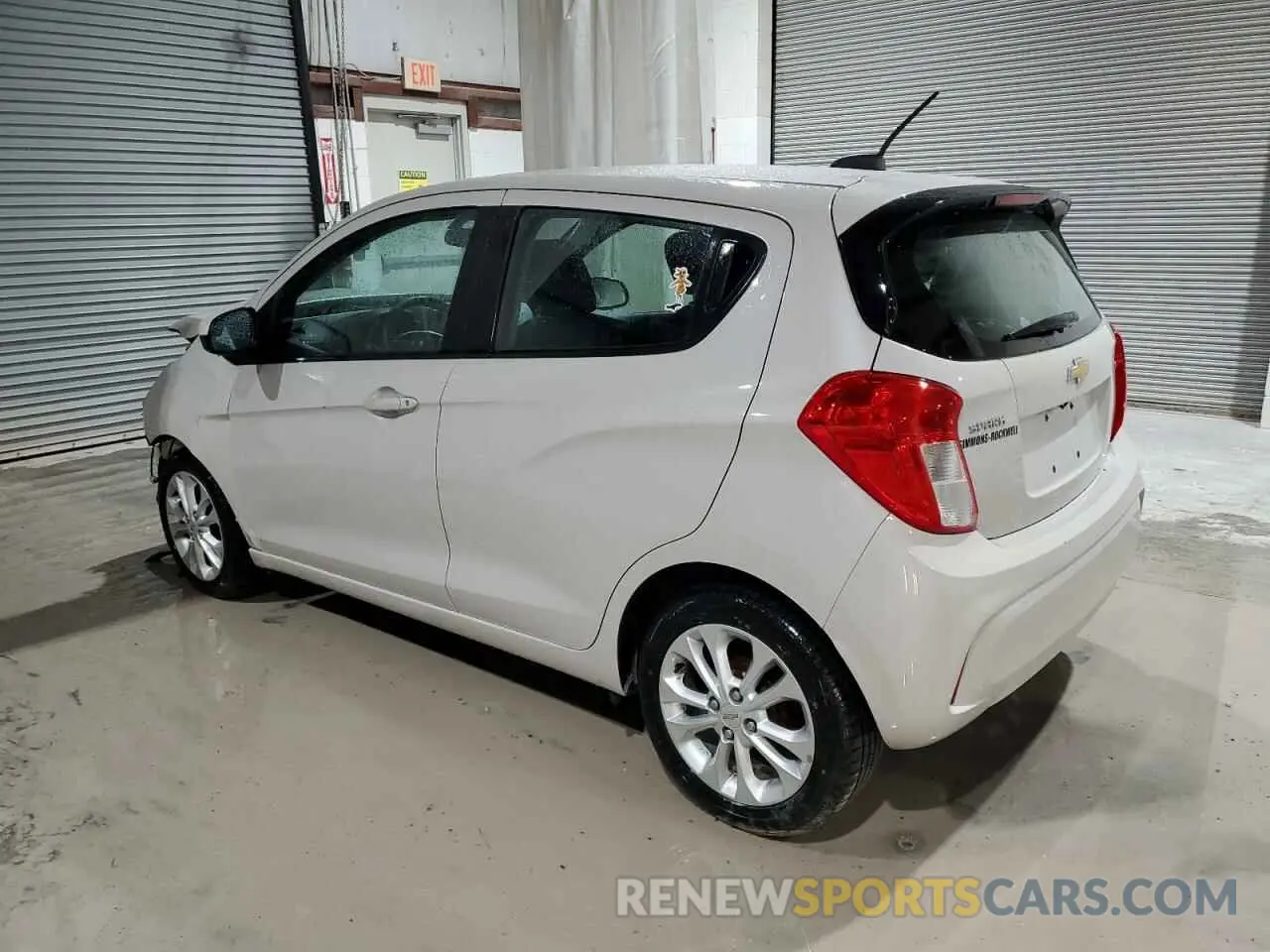 2 Photograph of a damaged car KL8CD6SA7MC749434 CHEVROLET SPARK 2021