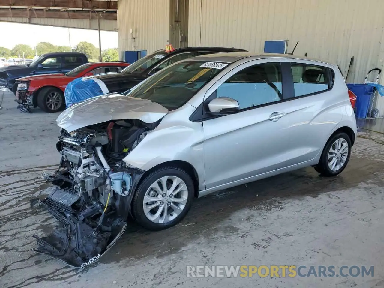 1 Photograph of a damaged car KL8CD6SA8MC716135 CHEVROLET SPARK 2021