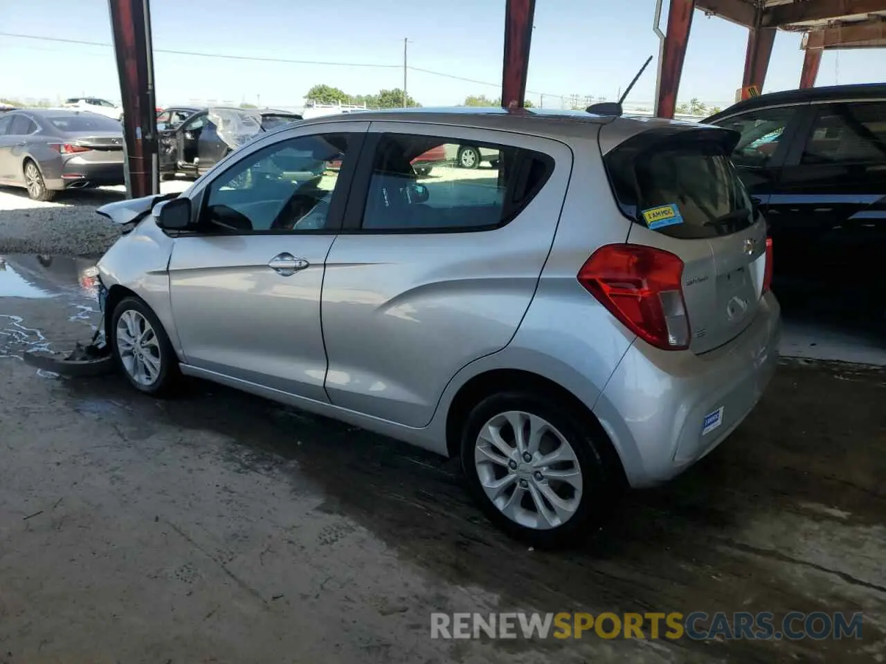 2 Photograph of a damaged car KL8CD6SA8MC716135 CHEVROLET SPARK 2021