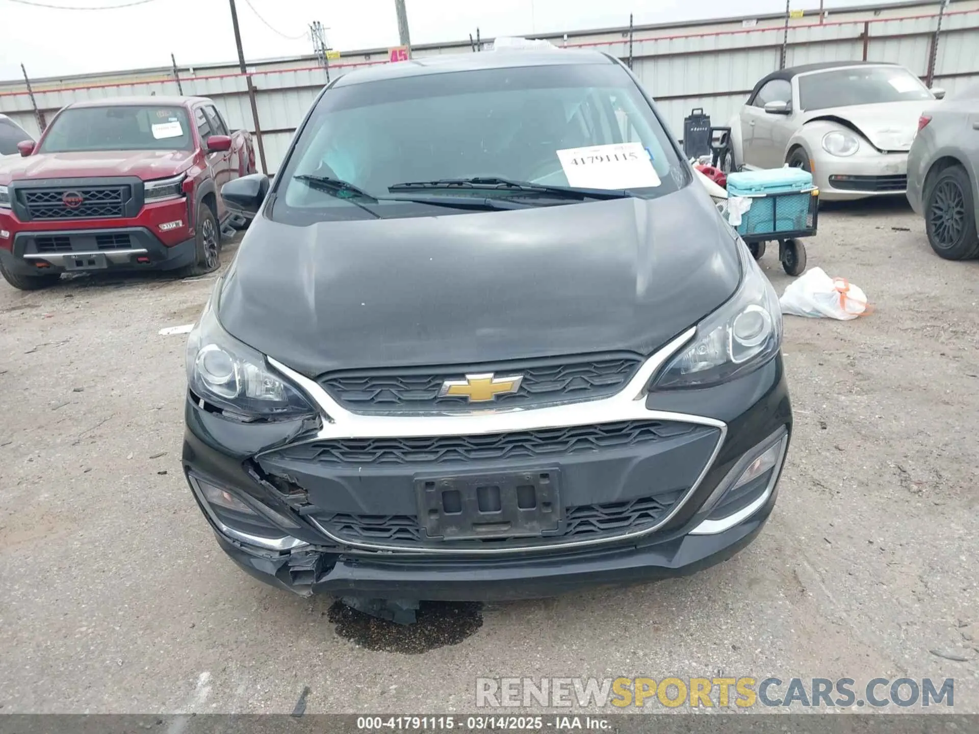 12 Photograph of a damaged car KL8CD6SA8MC722193 CHEVROLET SPARK 2021