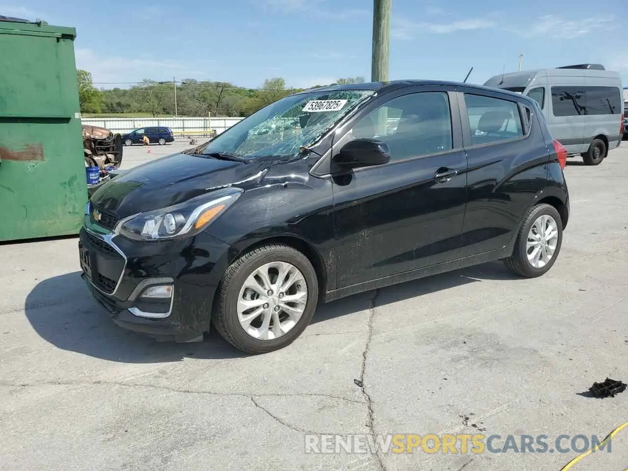 1 Photograph of a damaged car KL8CD6SA8MC723313 CHEVROLET SPARK 2021