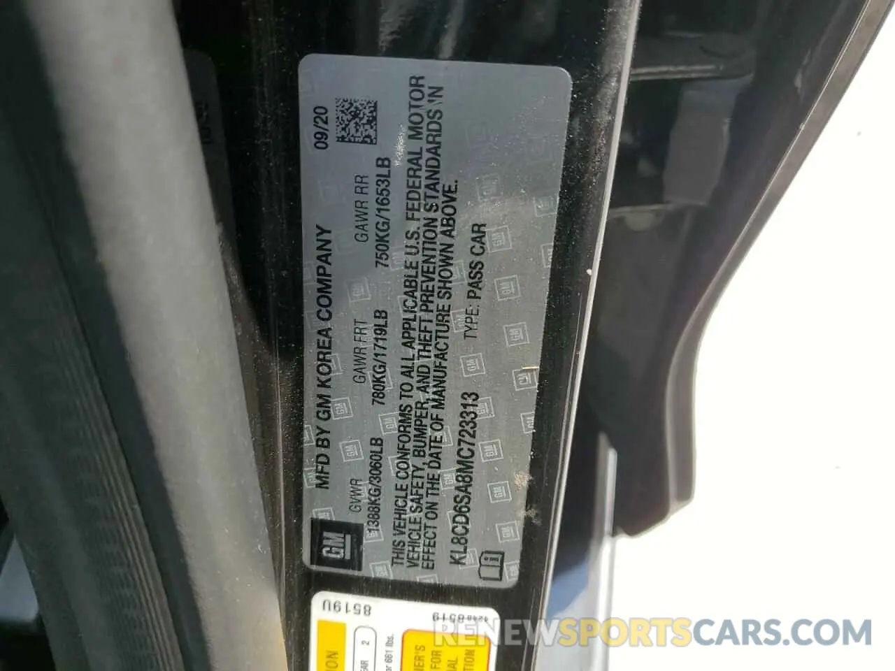 12 Photograph of a damaged car KL8CD6SA8MC723313 CHEVROLET SPARK 2021