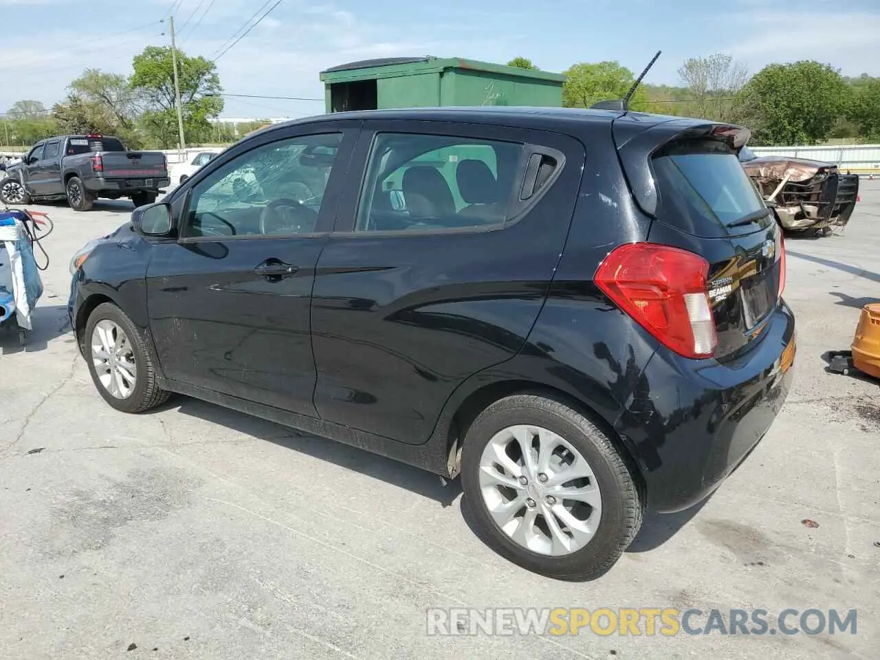 2 Photograph of a damaged car KL8CD6SA8MC723313 CHEVROLET SPARK 2021
