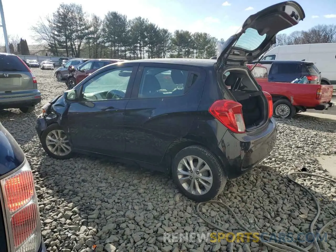 2 Photograph of a damaged car KL8CD6SA8MC728981 CHEVROLET SPARK 2021