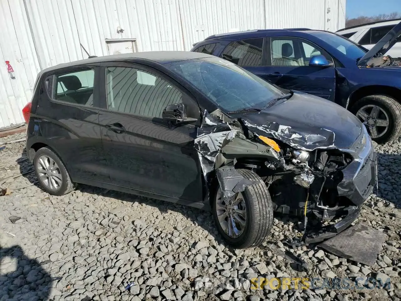 4 Photograph of a damaged car KL8CD6SA8MC728981 CHEVROLET SPARK 2021