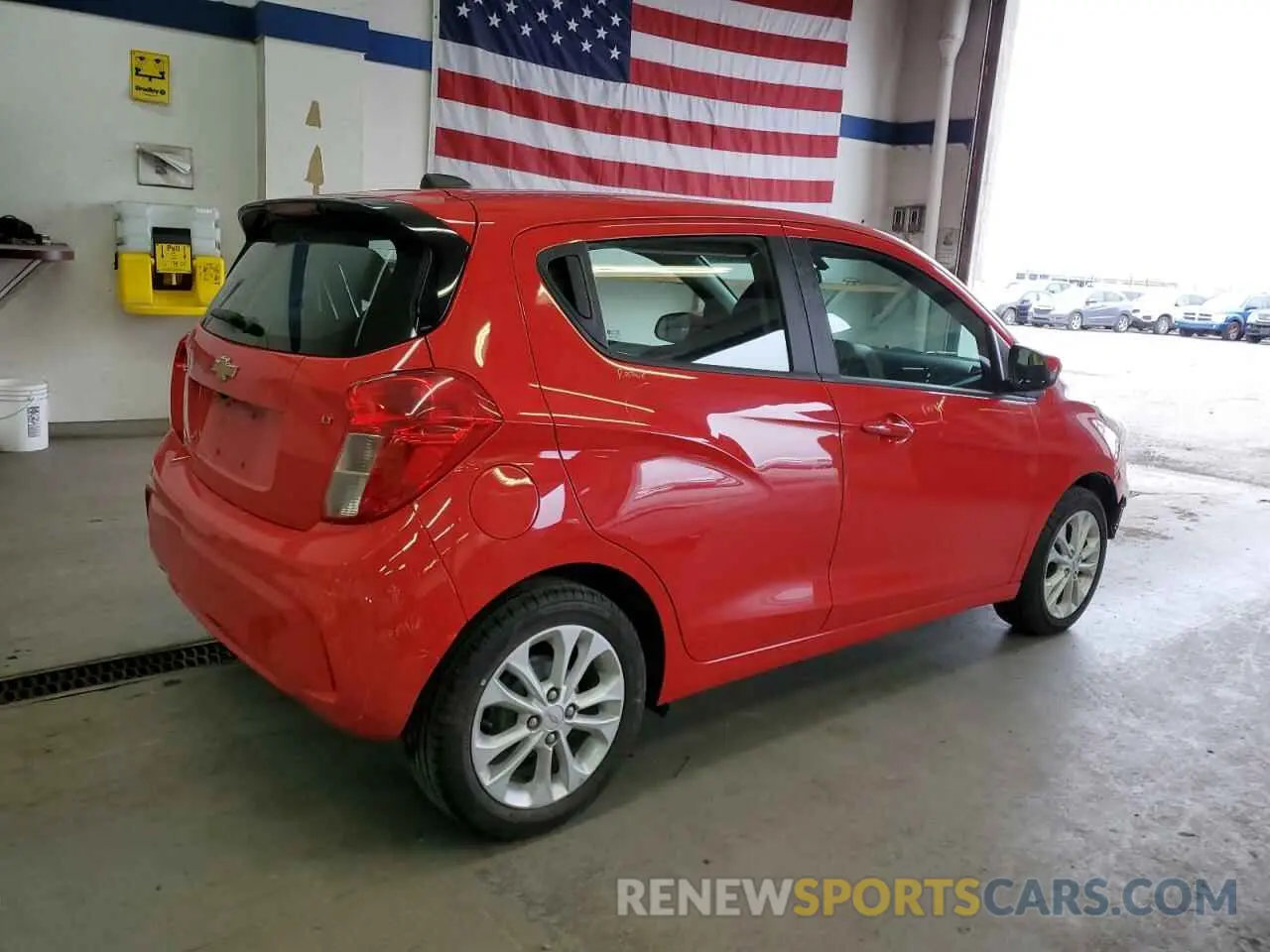 3 Photograph of a damaged car KL8CD6SA8MC740791 CHEVROLET SPARK 2021