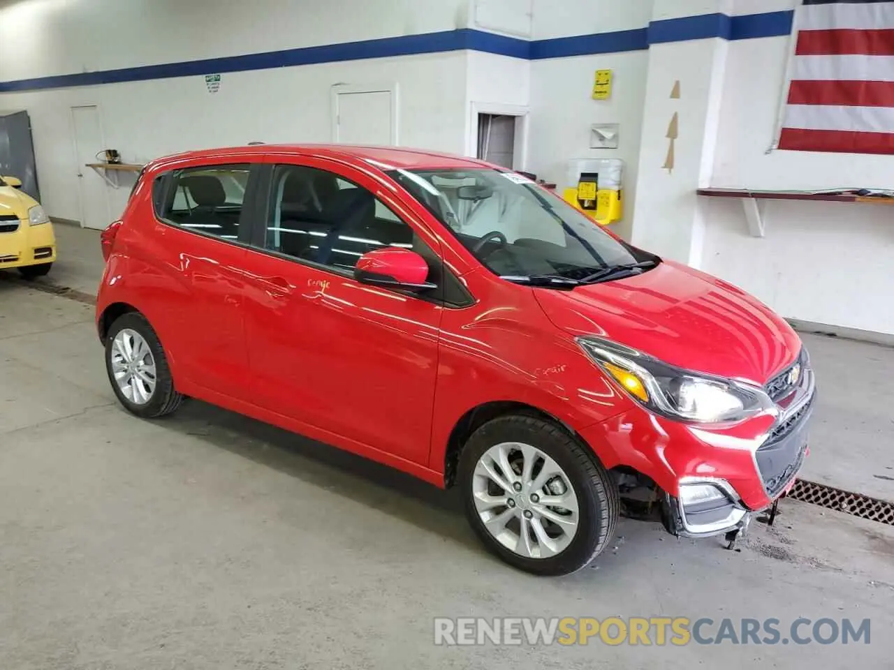 4 Photograph of a damaged car KL8CD6SA8MC740791 CHEVROLET SPARK 2021