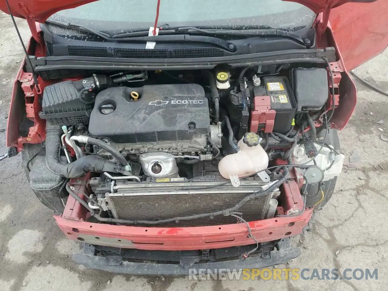 11 Photograph of a damaged car KL8CD6SA8MC747692 CHEVROLET SPARK 2021