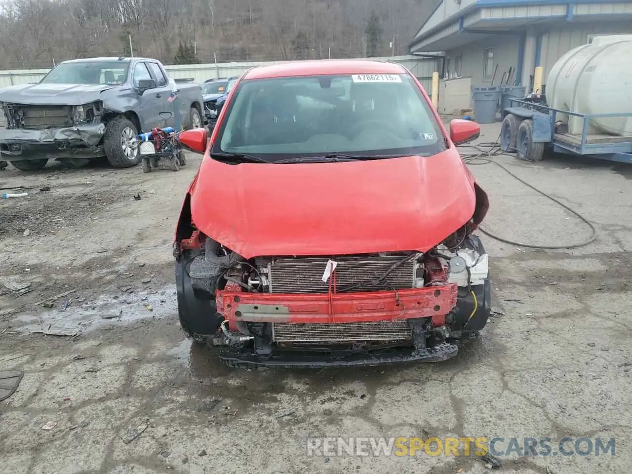 5 Photograph of a damaged car KL8CD6SA8MC747692 CHEVROLET SPARK 2021