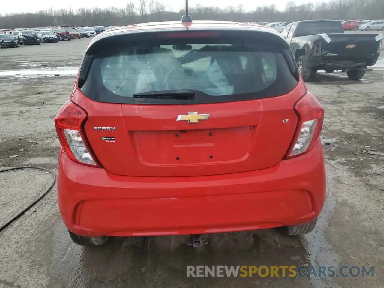 6 Photograph of a damaged car KL8CD6SA8MC747692 CHEVROLET SPARK 2021