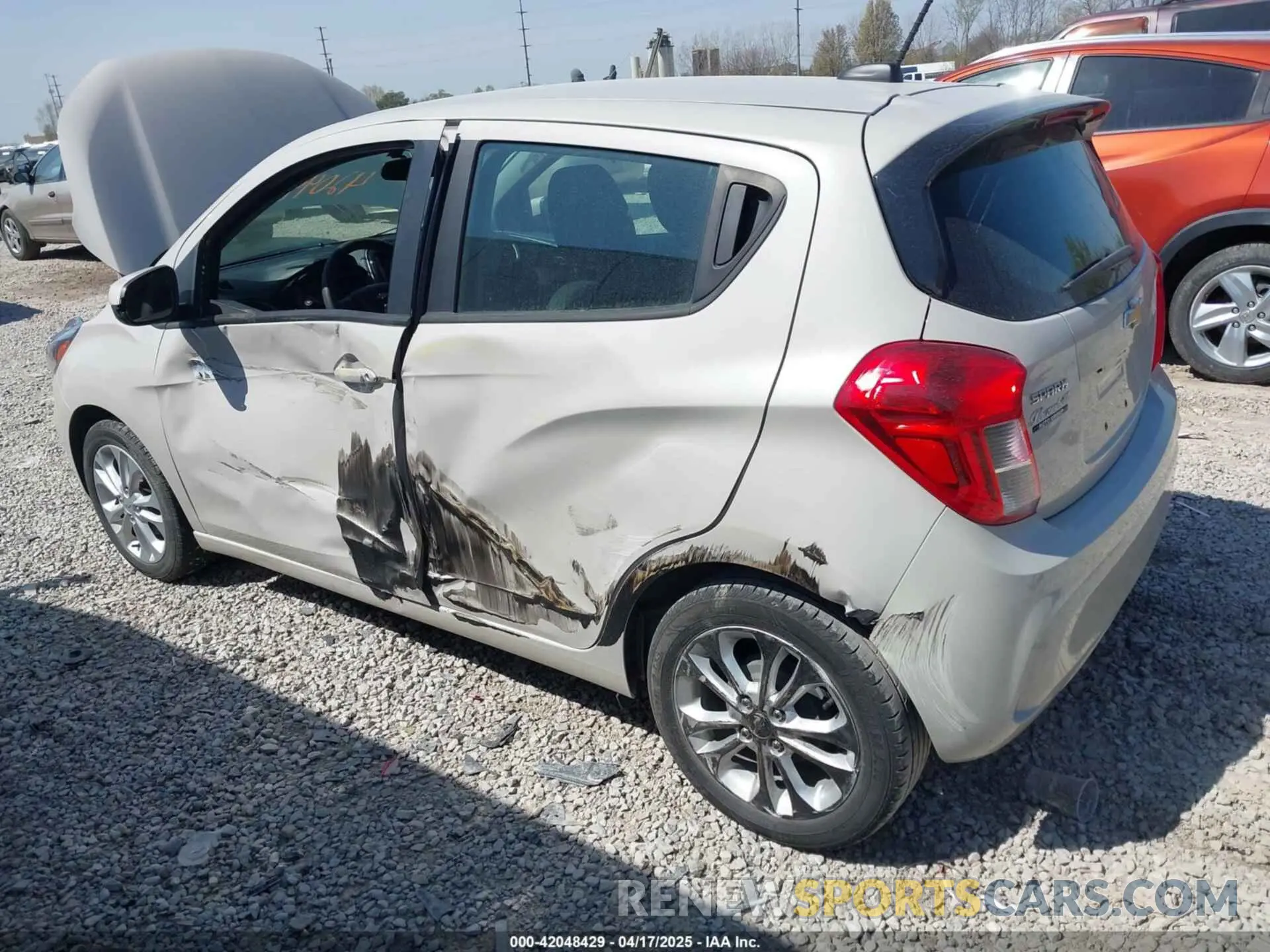 6 Photograph of a damaged car KL8CD6SA8MC748924 CHEVROLET SPARK 2021