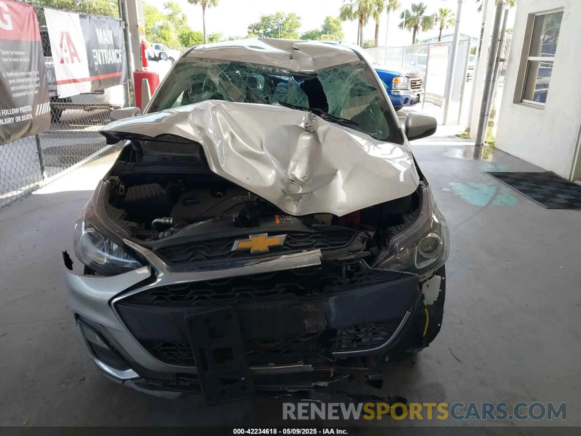 12 Photograph of a damaged car KL8CD6SA9MC217490 CHEVROLET SPARK 2021